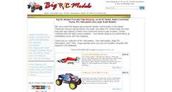 Desktop Screenshot of bigrcmodels.com